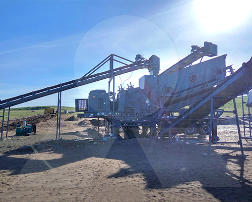 移動反擊破作業(yè)現(xiàn)場